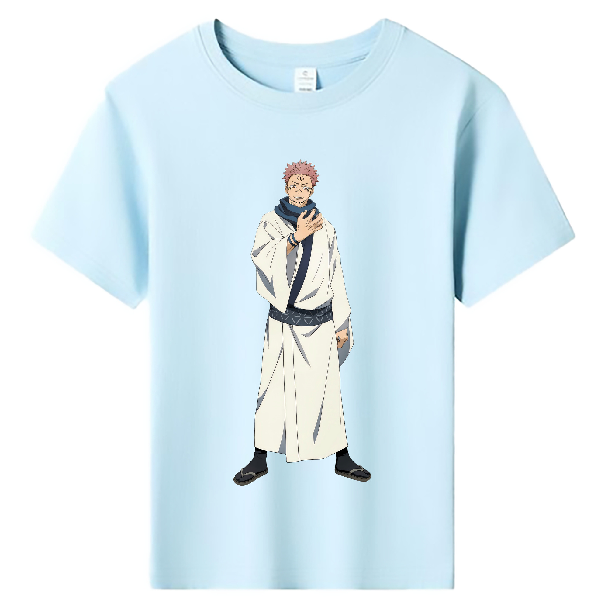 （画像用） 呪術廻戦 Jujutsu Kaisen 綿100％キッズTシャツ（フロントプリント）